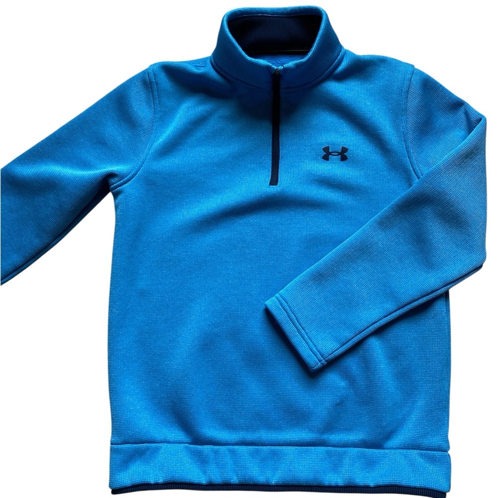 Boy’s Under Armour ColdGear Blue Quarter Zip